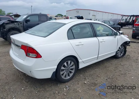 2009 Honda Civic Ex-L from USA, damaged, VIN 2HGFA16969H521298